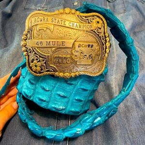 Gator tail belt